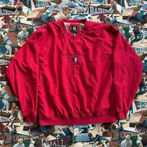 Vintage 90s Men’s Disney Golf Red Windbreaker